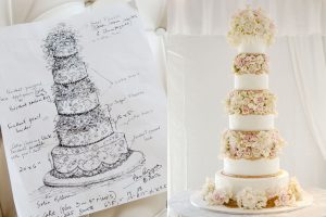 Best luxury designer wedding cake at Pine Orchard Club, Branford, Connecticut Custom Wedding Cakes by Ana Parzych