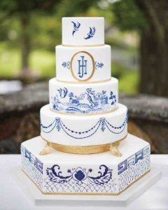 Martha Stewart Weddings Ana Parzych Custom Wedding Cakes Featured Cake Ceremony Image