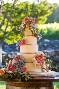 Jonathan Edwards Winery True Event Custom Wedding Cake by Ana Parzych Cakes