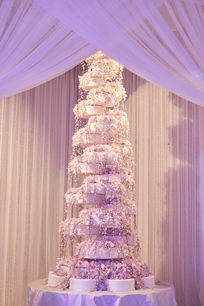 Sylvia Weinstock style wedding cake
