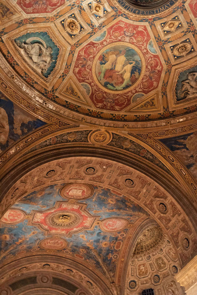 The ceiling of Cipriani in NYC
