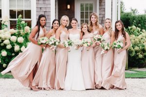 Nantucket wedding bridesmaids dresses